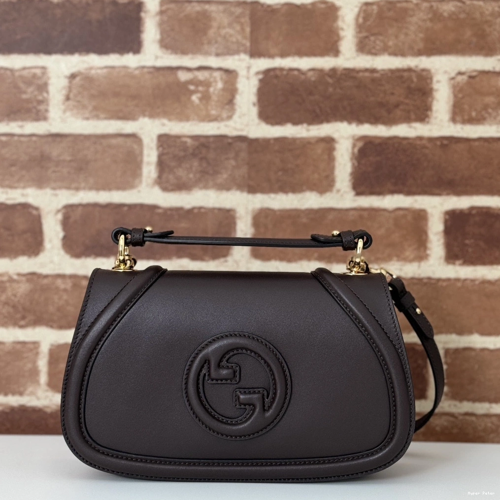 Gucci handle bag-27*17*7CM top Blondie small 0802